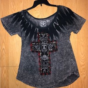 Women’s Affliction shirt size medium like new condition